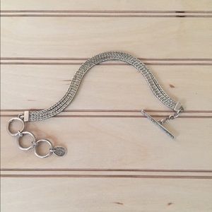 Lori Bonn Sterling Silver Slide Bracelet